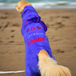 SurfDog Australia Dog Drying Coats Deep Violet