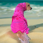 SurfDog Australia Dog Drying Coats Dog Drying Coats Rose Pink