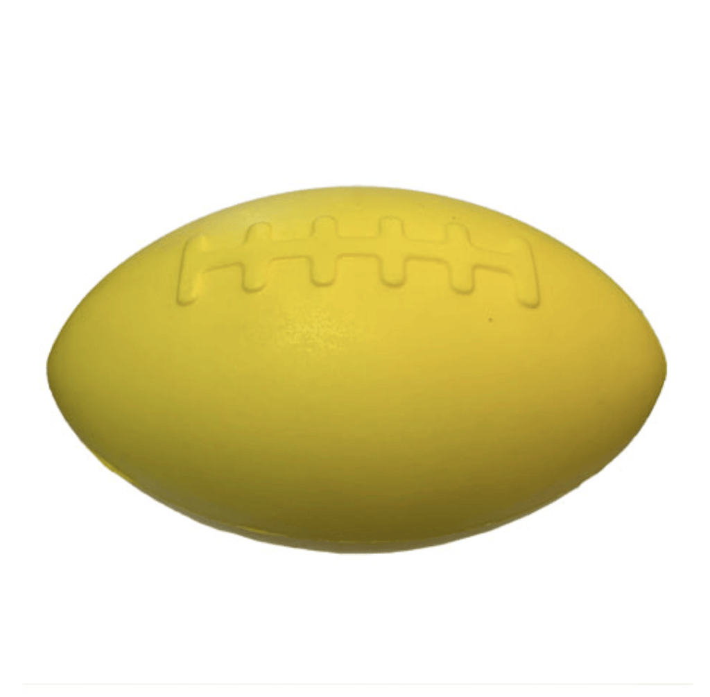 This Dog Footy is an extremely durable dog ball made out of Duralite. Dog Toy that squeaks and is kind to teeth and its super bouncy! Dog toys that are safe fun and non-toxic. Dog toys designed the last. The best dog ball in Australia.